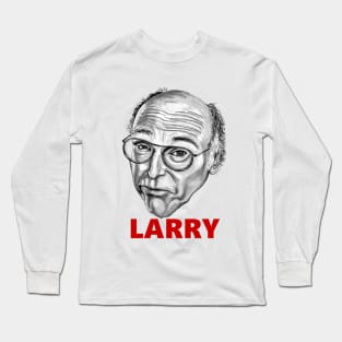 Larry David ICON illustration Long Sleeve T-Shirt